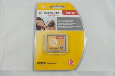 Imation 2GB High-Speed CompactFlash Speicherkarte (51122-21773)