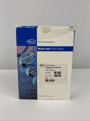 Pall Filter Microplate AcroPrep 96 Well 1.0um, 350ul Well PN-5031 (10pk) #1