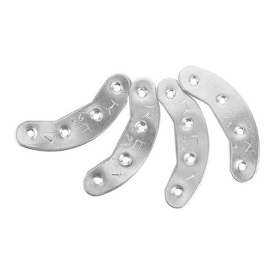 2 Pairs Shoe Heel Plates Sole Screw Nails Boot Repair Protectors for Shoes