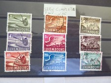 LUXEMBOURG POSTE AERIENNE SERIE COMPLETE 7 à 15  vh44 /et1919