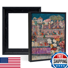 YIVIVEN 2-Pack 12x12 Canvas Floater Frame for Prints  Oil Paintings