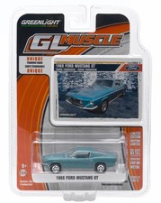 1968 FORD MUSTANG GT * GL MUSCLE / SERIES 12 * 2015 Greenlight Collectibles 1:64