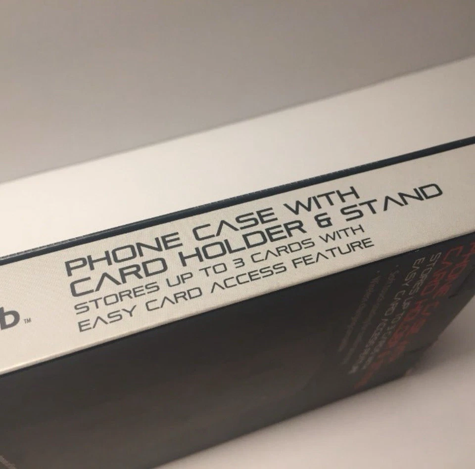 Funda de teléfono para Samsung Galaxy S9 con tarjetero y soporte Blackweb Foto 4 de 4