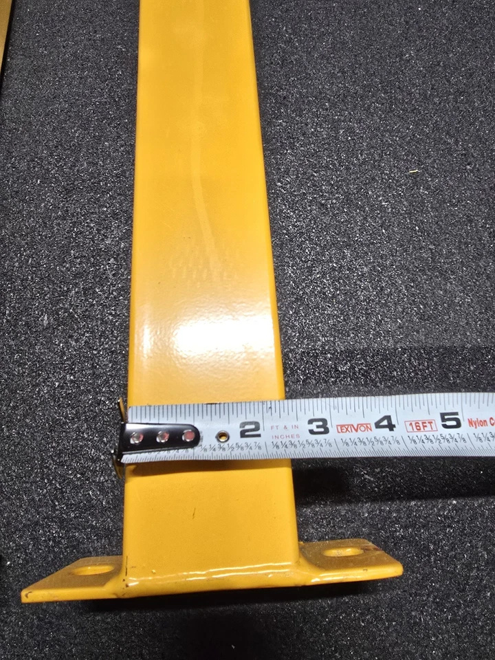 Par de travesaños Powertec Squat Power Rack - amarillo Foto 3 de 4