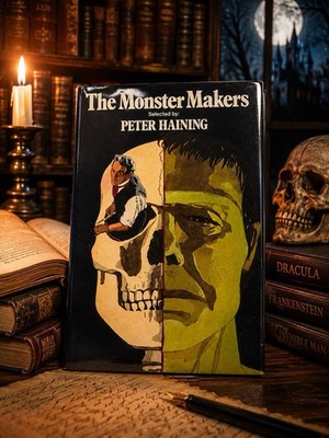 THE MONSTER MAKERS PETER HAINING 1974 FIRST EDITION VICTOR GOLLANCZ HB DJ Scarce