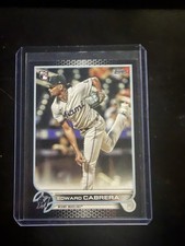 2022 TOPPS EDWARD CABRERA ROOKIE BLACK PARALLEL /71!!