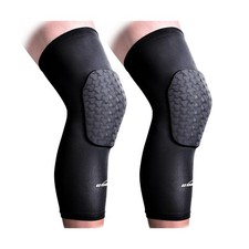 COOLOMG Basketball Knee Pads Compression Leg Sleeves for Volleyball Football ...