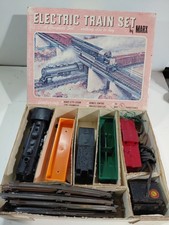 Marx 4040 O Gauge Model Railroad Southern Pacific 490 Steam Train Set w/Box