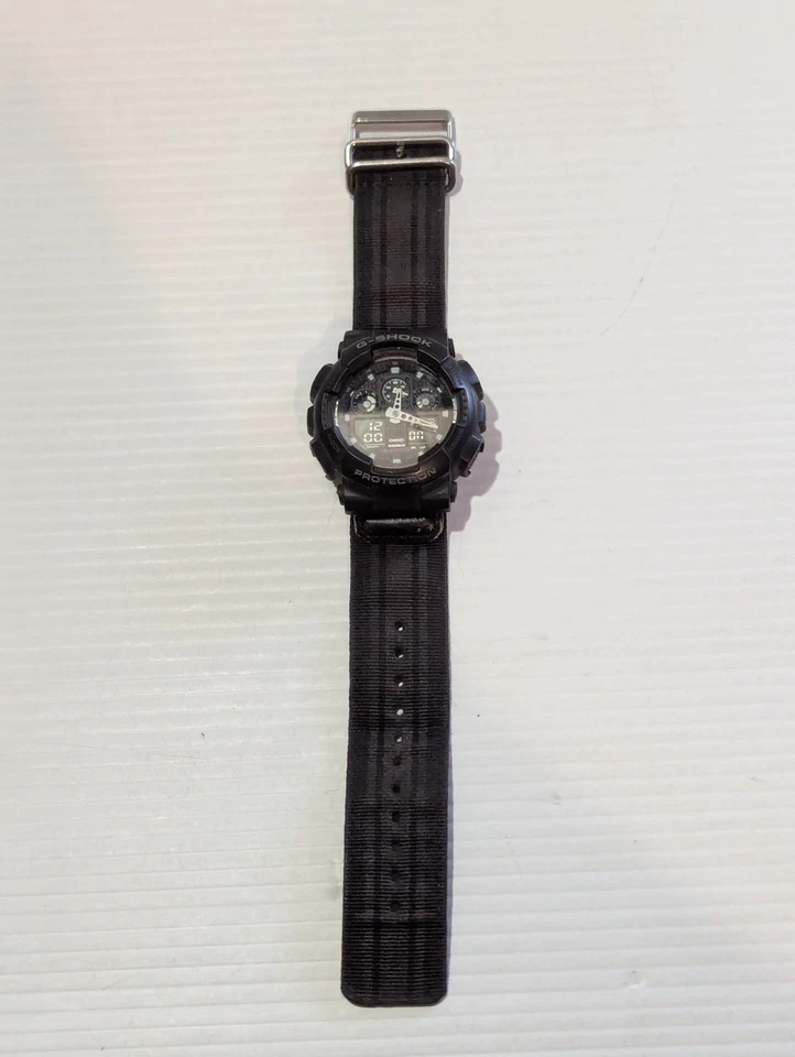 Casio G-Shock x Military Cloth Men's Watch GA-100MC-1A - Image 2 of 4