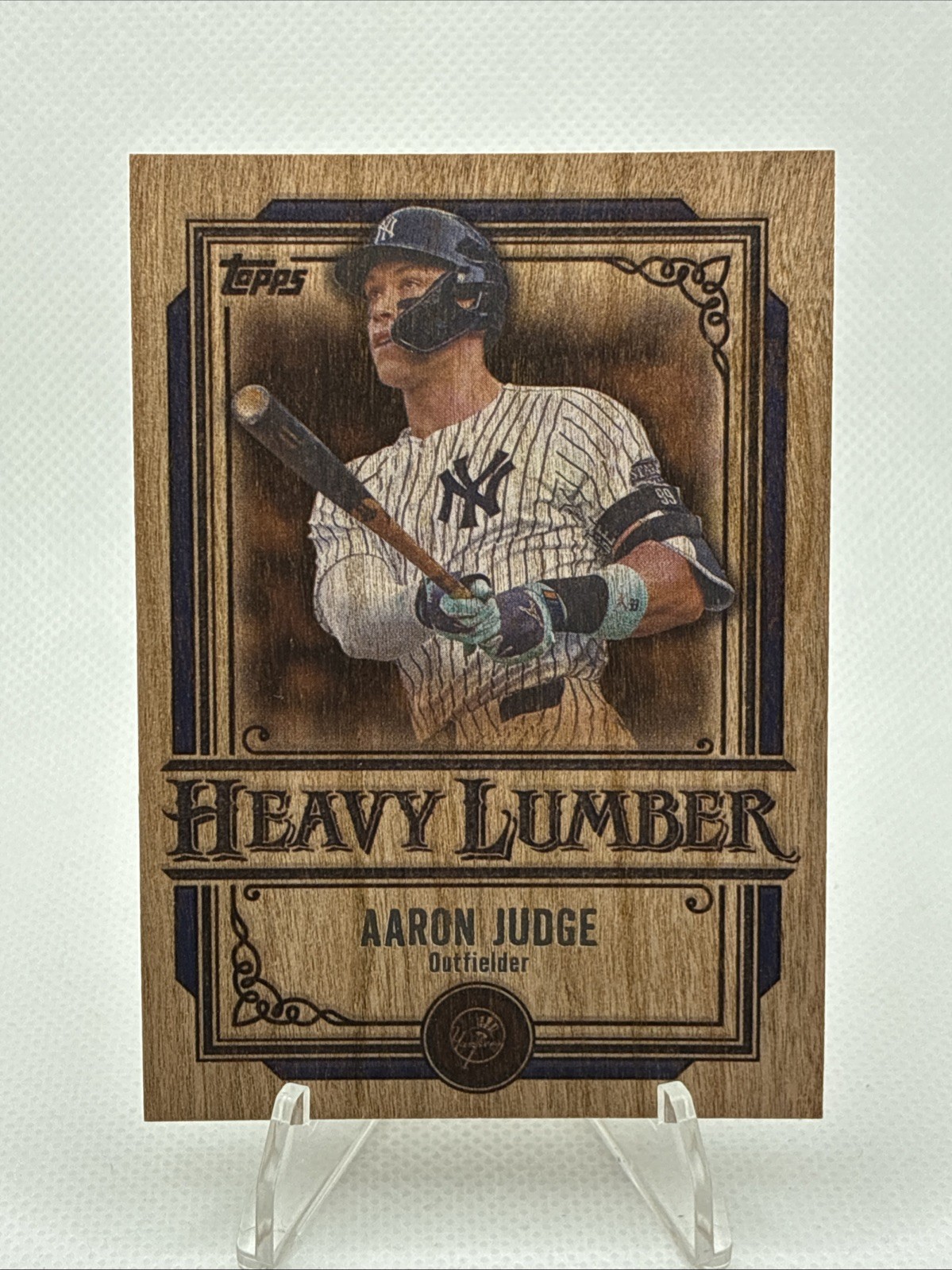 2025 Topps Series 1 - Aaron Judge Heavy Lumber Case Hit SSP MVP Yankees #HL-3