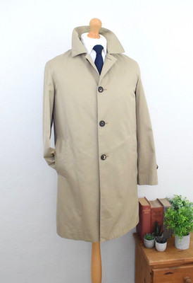 MARGARET HOWELL Gabardine Twill Mac + Liner Gr. Japan L UK M 38/40 Mantel 48/50