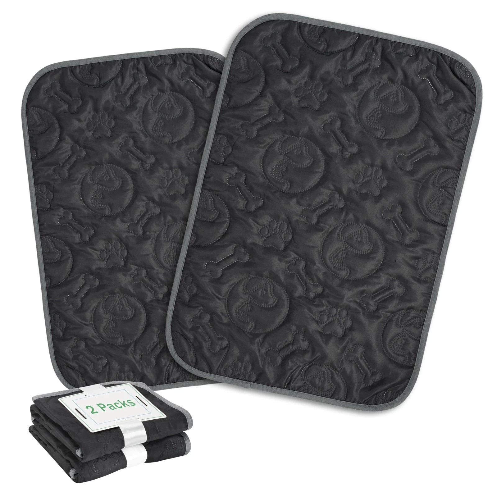 Pack of 2 Waterproof Furniture Pads, Small Cat & Dog Pads for Sofa & Couch, R...