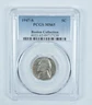 1947-S Jefferson Nickel Boston Collection MS65 PCGS Blue Label