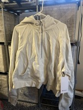 Lululemon Scuba Oversized Half Zip Hoodie Bone XL/XXL