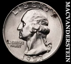1953-D Washington Quarter- Choice Gem Brilliant Uncirculated Silver#i7244