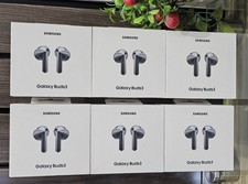 Samsung Galaxy Buds3 Bluetooth Wireless In-Ear Earbuds w/ Built-In Mic, Silver