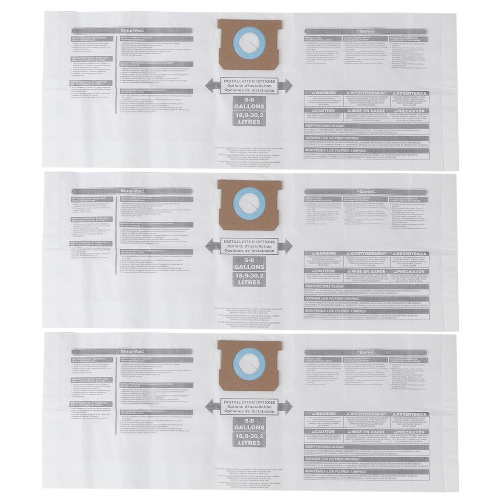 3pcs Durable Dust Collector Bag For Vacuum Cleaner