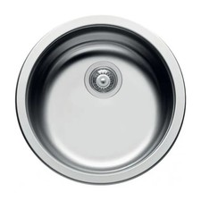 Lavello tondo incasso 1 vasca in acciaio inox modello sky round 435 cm.43 ELLECI