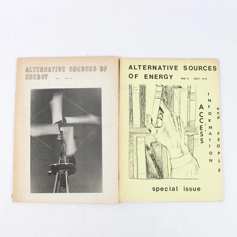 Lot of 4 Alternative Sources of Energy Magazine Issues 12 14 15 16 1973 to 1974 - Image 3 of 4