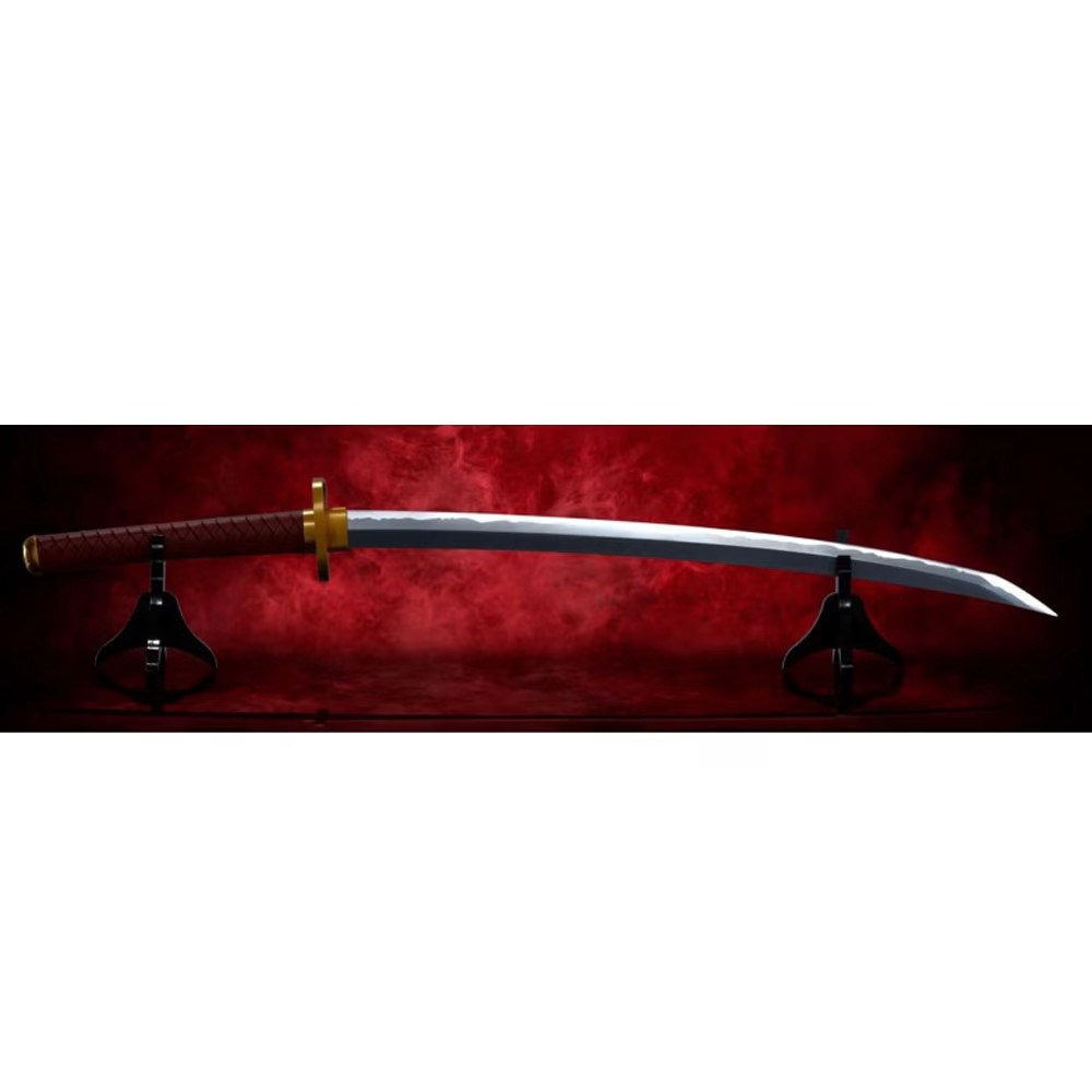 Réplique Sabre Yuta Okkotsu Jujutsu Kaisen Proplica Anti-Rayures avec Socle de Fixation