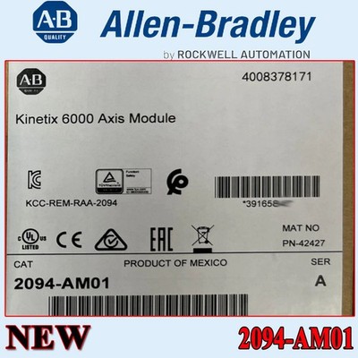 New-AB  Kinetix 6000 Servo Drive 2094-AM01 200/230V System 9A Motor New