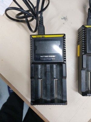 Ladegerät Nitecore Digicharger D2 für Li-Ion, LiFePO4, Ni-MH, Ni-Cd, Akkus