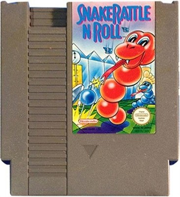 Snake Rattle N Roll - Nintendo Entertainment NES Action Abenteuer Videospiel