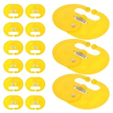  15PCS Cattle Nose Ring: Livestock Equipment Supplies Calf Weaning Farm Animal