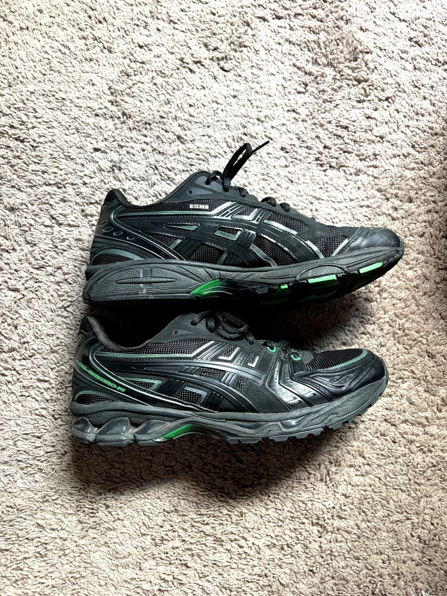 8ON8 x ASICS Gel Kayano 14 Black Green for Sale | Authenticity