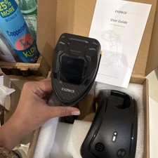Inateck Pro 8 Wireless Handheld Barcode Scanner with Smart Base Charger