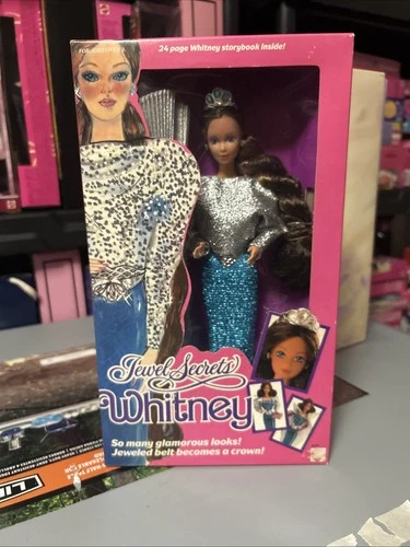 NIB 1986 Mattel Jewel Secrets Whitney Barbie 3179