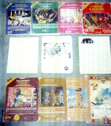 Lot of Dungeons & Dragons Modules TSR | eBay