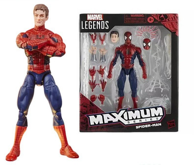 Marvel Legends Ultimate Maximum Series Spider - Man Action Figure 6 Inch High Qu