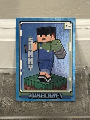 2024 Panini Minecraft #71 Sunny Diamond Parallel 10/10 BOOKEND 1/1