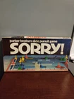 VINTAGE Sorry COMPLETE with Inserts Parker Brothers 1972 Classic Board Game