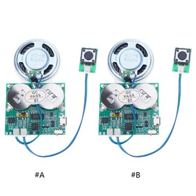 8 Minutes Recording Sound Module Music Box for DIY Projects and Celebration