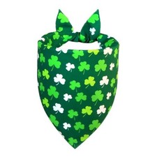 St. Patrick  s Day Dog Bandana for Large Dogs X-Large St. Patrick  s Day - Green