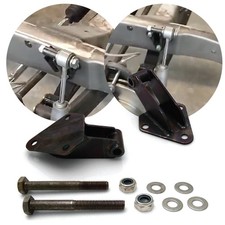 Helix 1933-1934 Ford Solid Axle Upper Shock Bracket Kit Heavy-duty Bolt To Frame