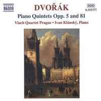 Audio Cd - Antonin Dvorak - Quintetto Con Pianoforte Op.5 E Op.81 - Naxos -D- N