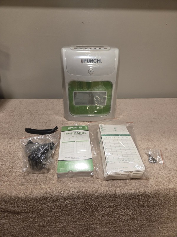 uPunch HN3000 Punch-to-Pay Time Clock 