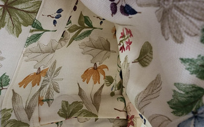 LONGABERGER Medium Boardwalk Botanical Fields 2803235  NEW ~ Liner only