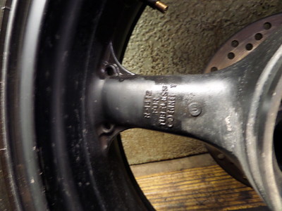 2004 KAWASAKI NINJA ZX636R ZX6R REAR RIM WHEEL W ROTOR | eBay