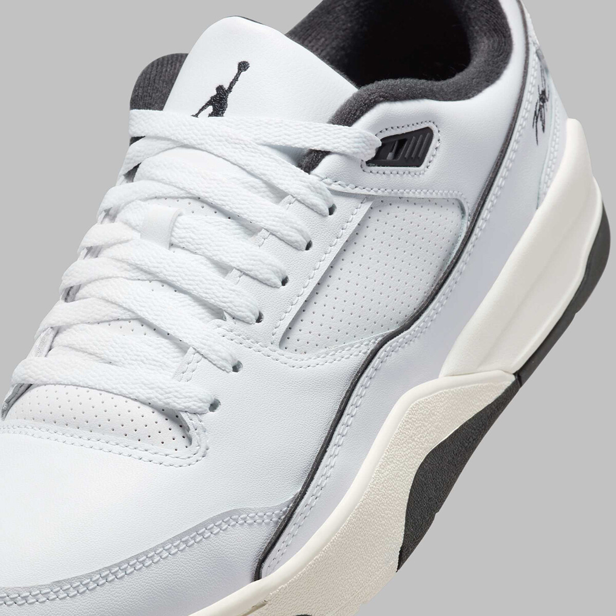 スニーカー Nike Jordan Flight Coat M White Sail Black HF3255112 HF3255- Jordan Flight Court White Black HF3255-100