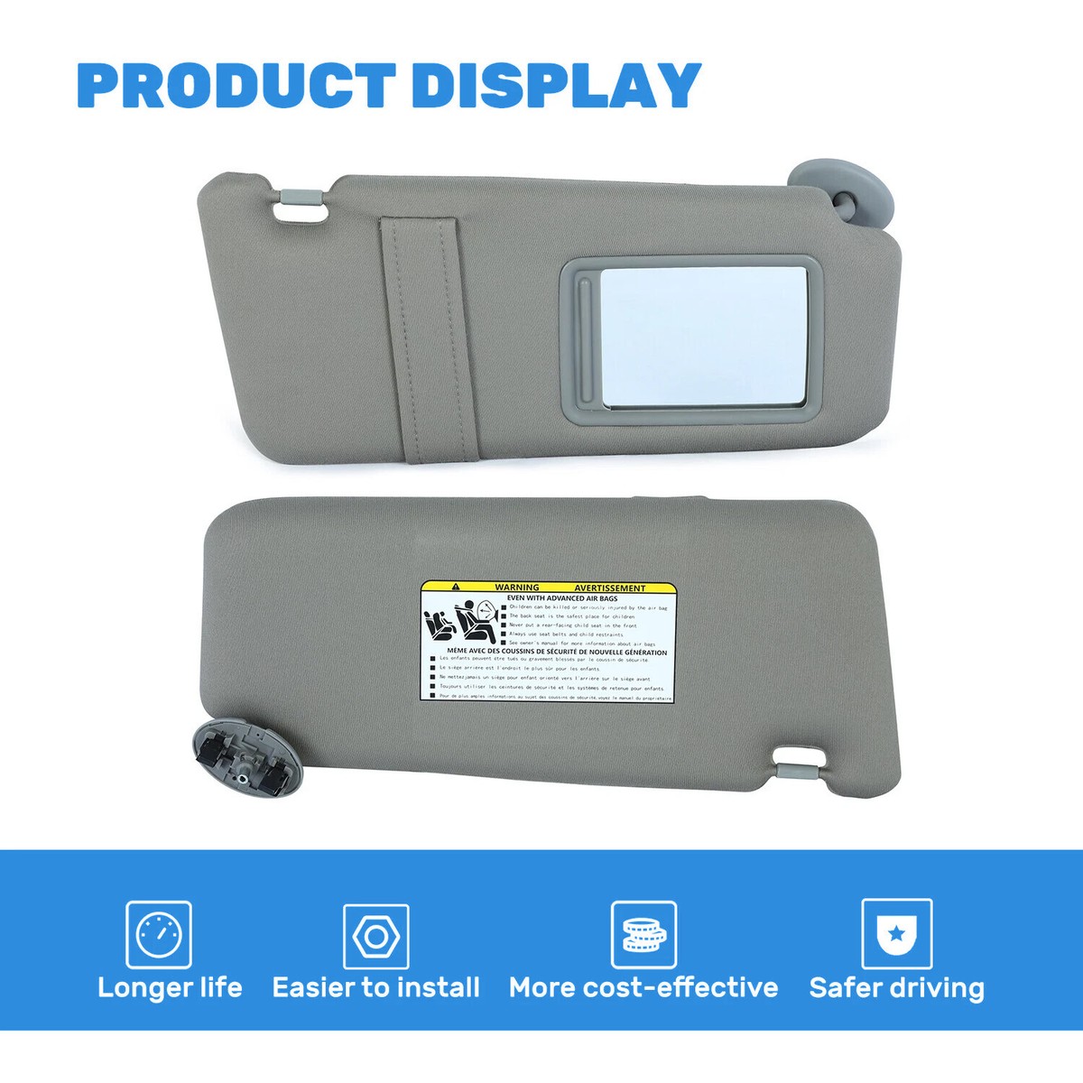 Sun Visor For A 2007 Toyota Camry
