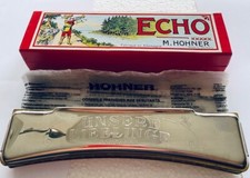 Harmonica-Vintage Old M. Hohner Unsere Lieblinge C--Curved -Made In Germany-