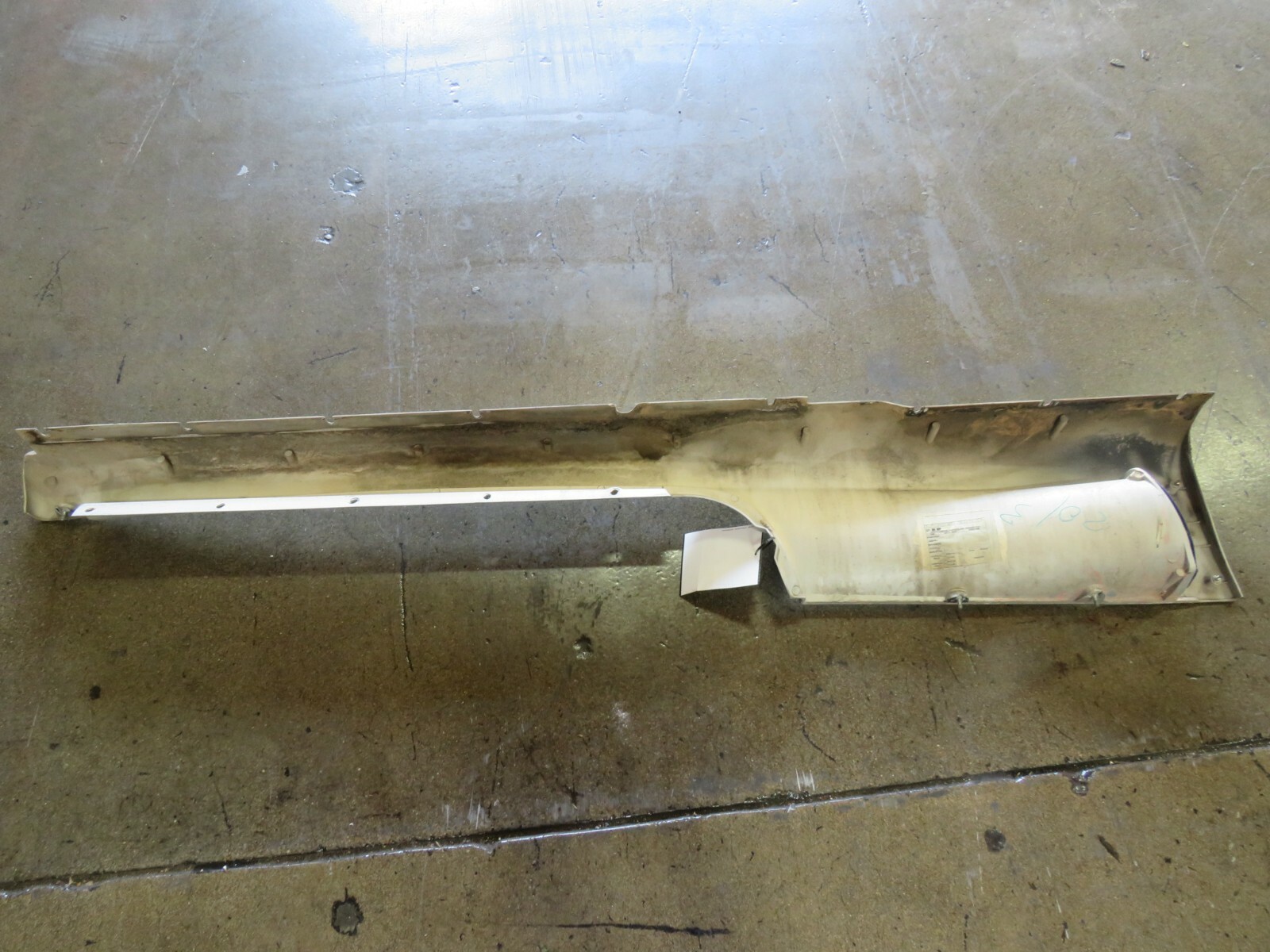 Ferrari 360, LH, Left, Rocker Panel, Side Skirt, Minor Dmg, Used, P/N 66099510