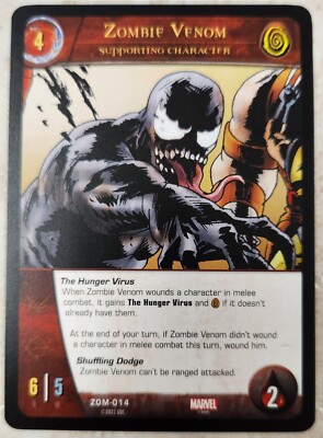 4CD-BOX！VENOM / ヴェノム / MMV ZOM-014 ZOMBIE VENOM Upper Deck Marvel VS System MARVEL ZOMBIES | eBay