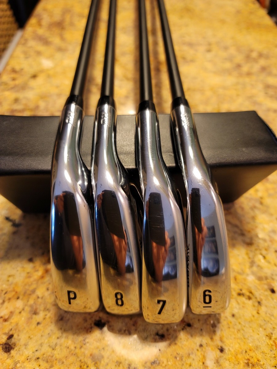golf clubs irons set callaway Mavrik Pro PW ,8,7,6 KBS 90 R | eBay