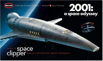 Platts Mobius Model 2001 Space Of Space Orion Space Clipper 1/160 Scale No.17757