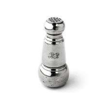 Salt Shaker Sterling Silver Schultz and Fisher SF California